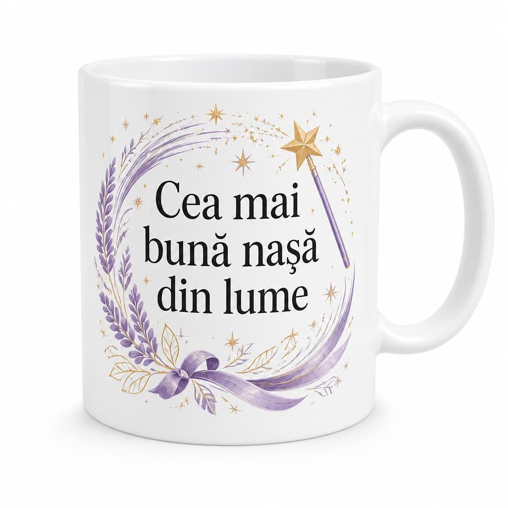 Cadou pentru nașă: Cea mai bună nașă din lume