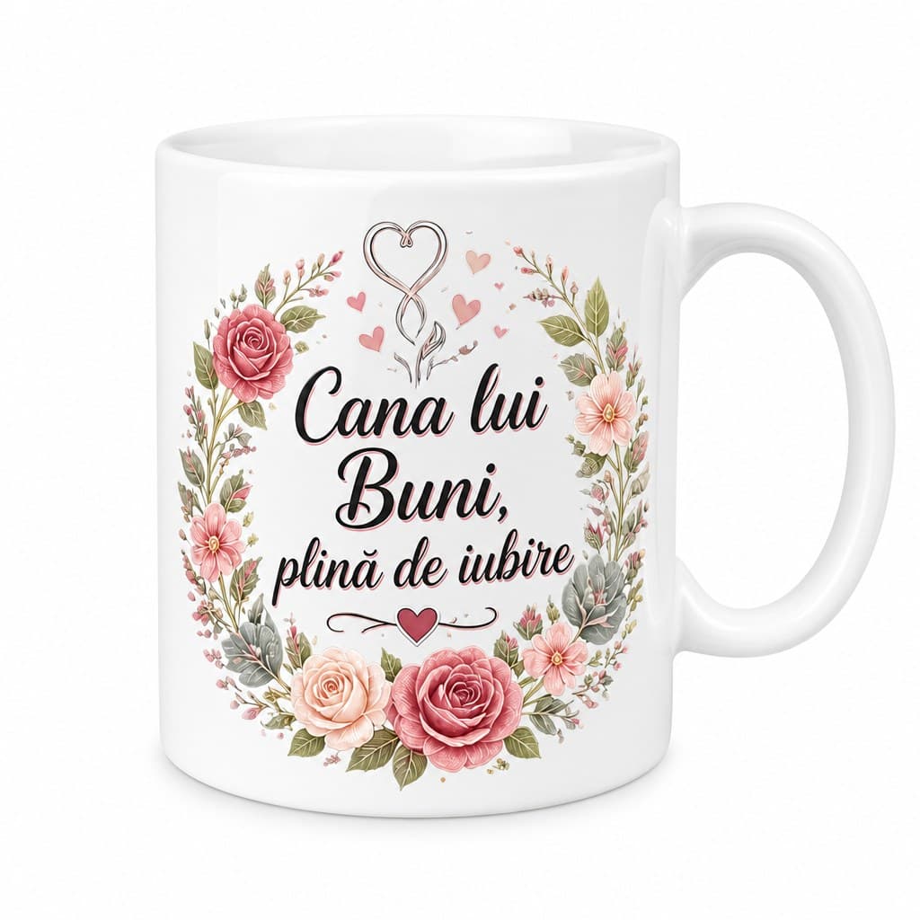 Cană pentru bunică plină de iubire